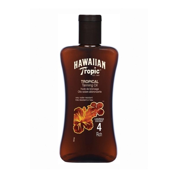 Hawaiian tropic tanning oil rich 200ml
