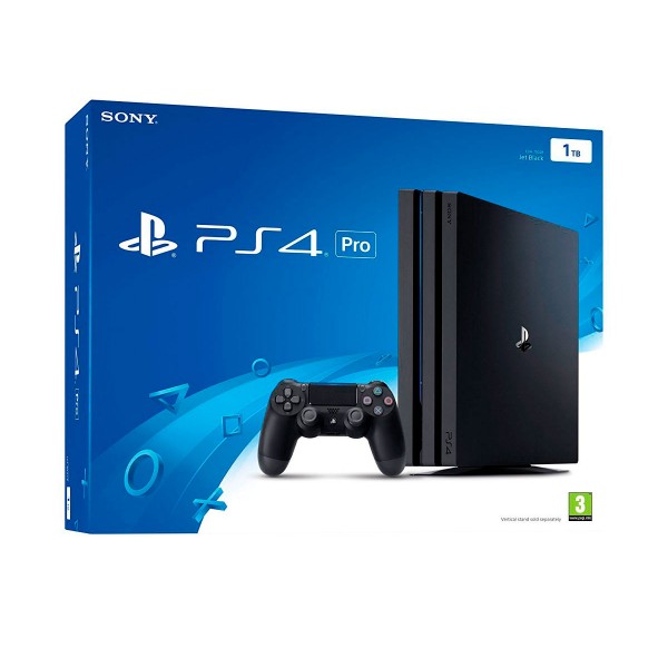 Sony playstation 4 pro gamma negra 1tb + 1 mando dualshock 4