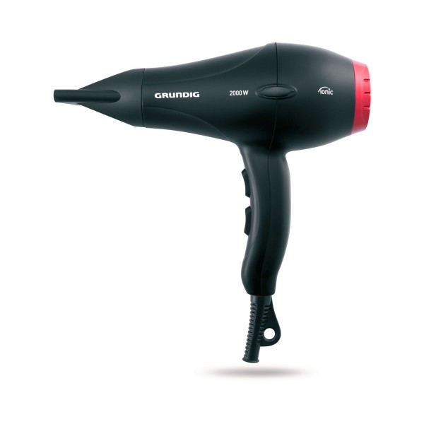 Grundig hd5585 secador de pelo 2000w profesional función iónica negro