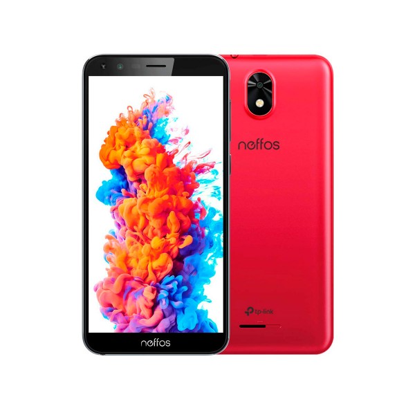 Tp-link neffos c5 plus 16gb rojo móvil 3g dual sim 5.34'' fwvga+/4core/16gb/1gb ram/5mp/2mp