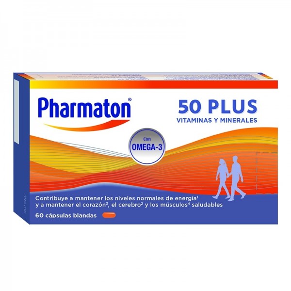 Pharmaton 50 Plus 60 Caps