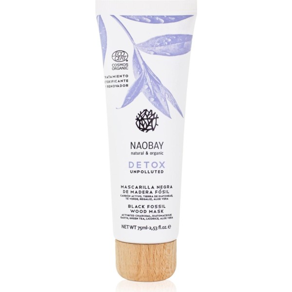 Naobay detox black fossil wood mascarilla 75ml