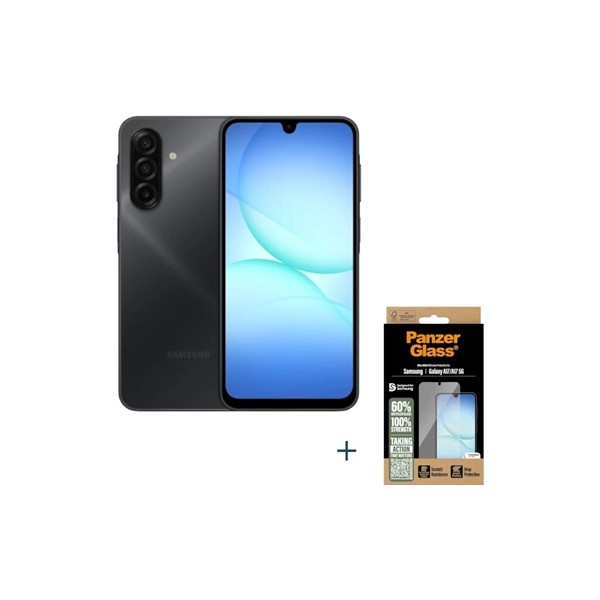 Samsung galaxy a17 5g 128gb 4gb negro+prot panzer