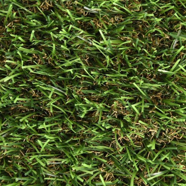 Césped artificial verde 40 mm, modelo otoño, 2 x 5 m