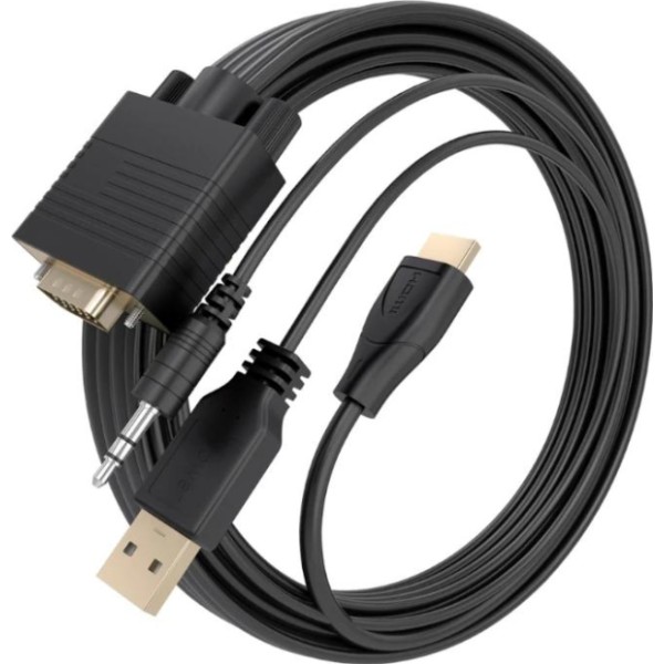 Aisens cable conversor svga y audio a hdmi 2m