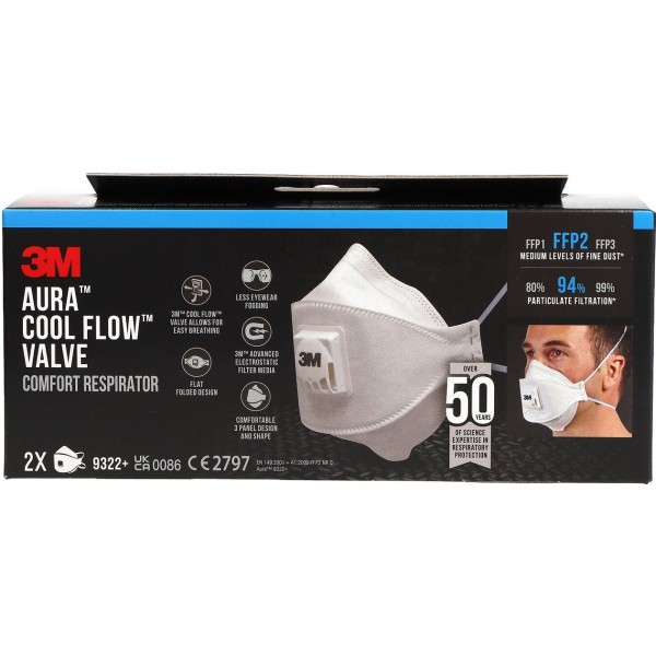 Mascarilla Particulas  con Valvula +2 Ffp2