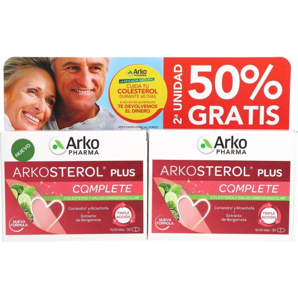 Arkosterol Plus Complete 2x30 Comprimidos Promo