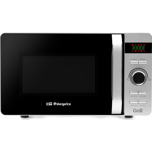 Orbegozo mig 2052 negro y plateado / microondas con grill de 700w