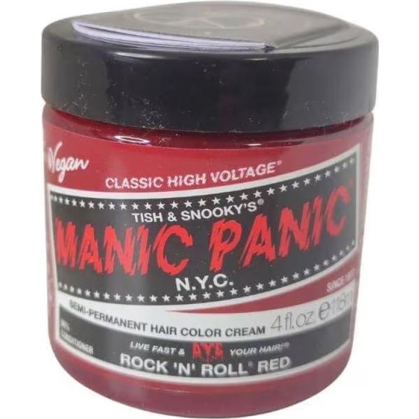 Manic panic rock'n roll red crema semi-permanente color 118ml