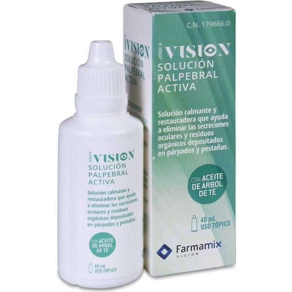 Ivision Solución Palpebral Activa, 40 Ml