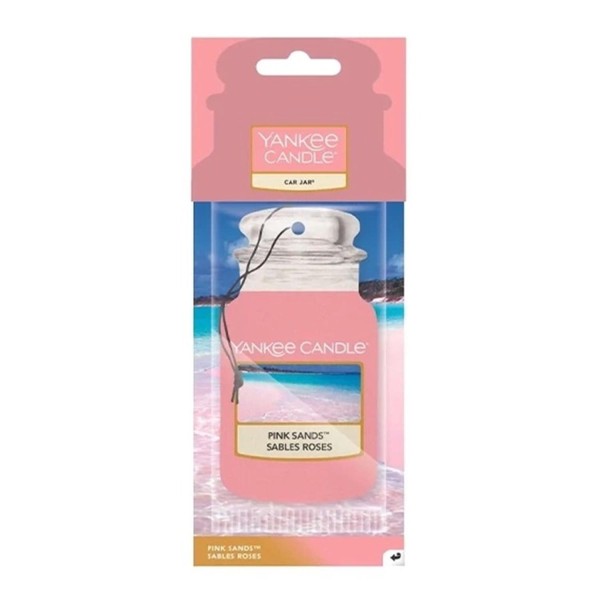 Yankee pink sands ambientador para coche 12gr